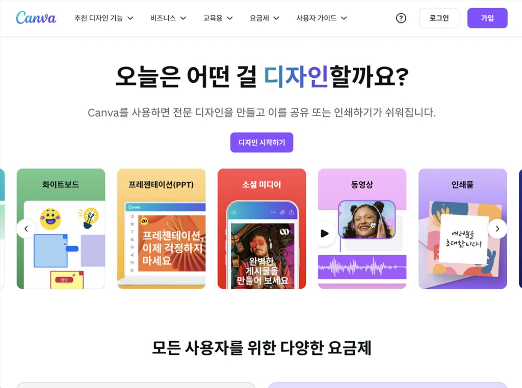 디자이너를 위한 AI 추천 도구 BEST 5|작업 속도와 창의력을 높여주는 필수 툴 3 Canva Magic Design 캔바 매직 디자인